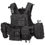 Takticheskii bronezhilet Gongtex Tactical s podsumkami TV0069 chernii 01 600x600