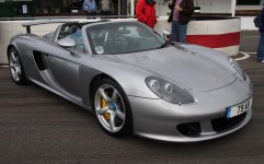 Porsche Carrera GT   Goodwood Breakfast Club July 2008
